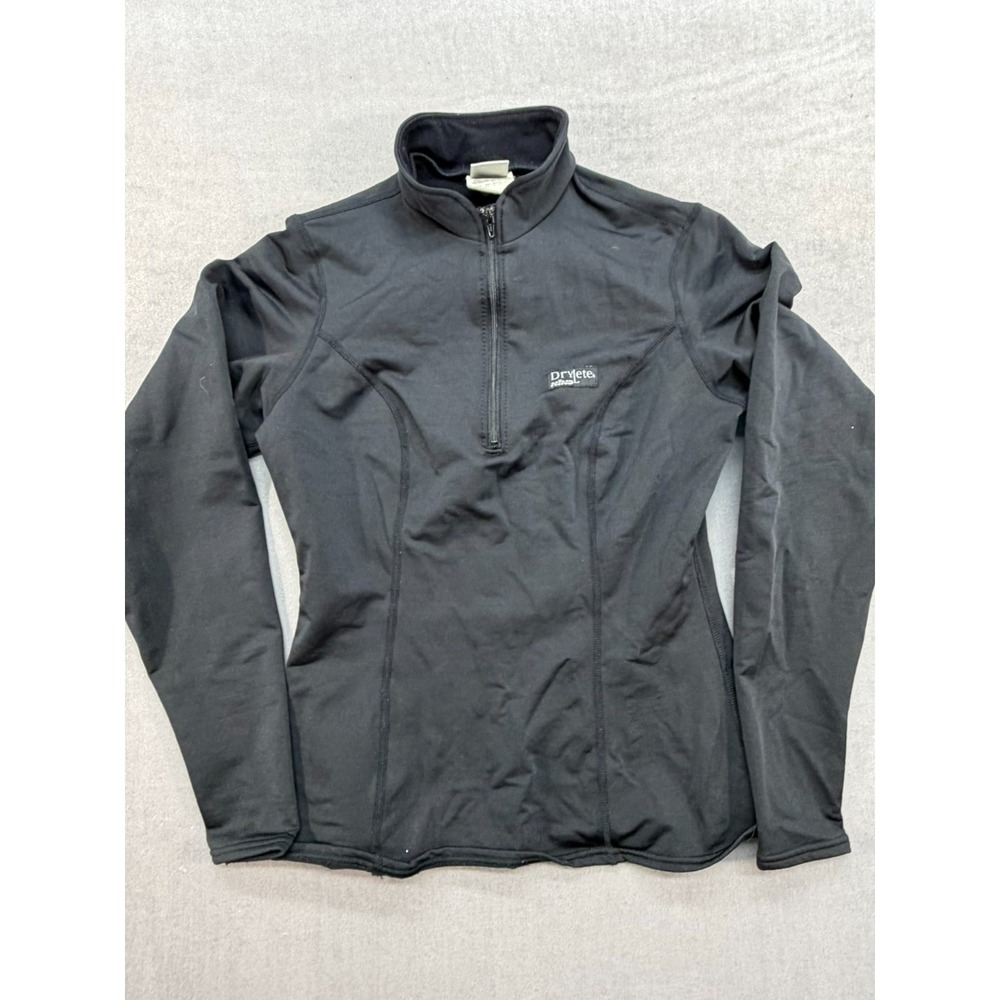 Vintage Hind Drylete Made in USA Women Jacket Black Small Nylon Polyester